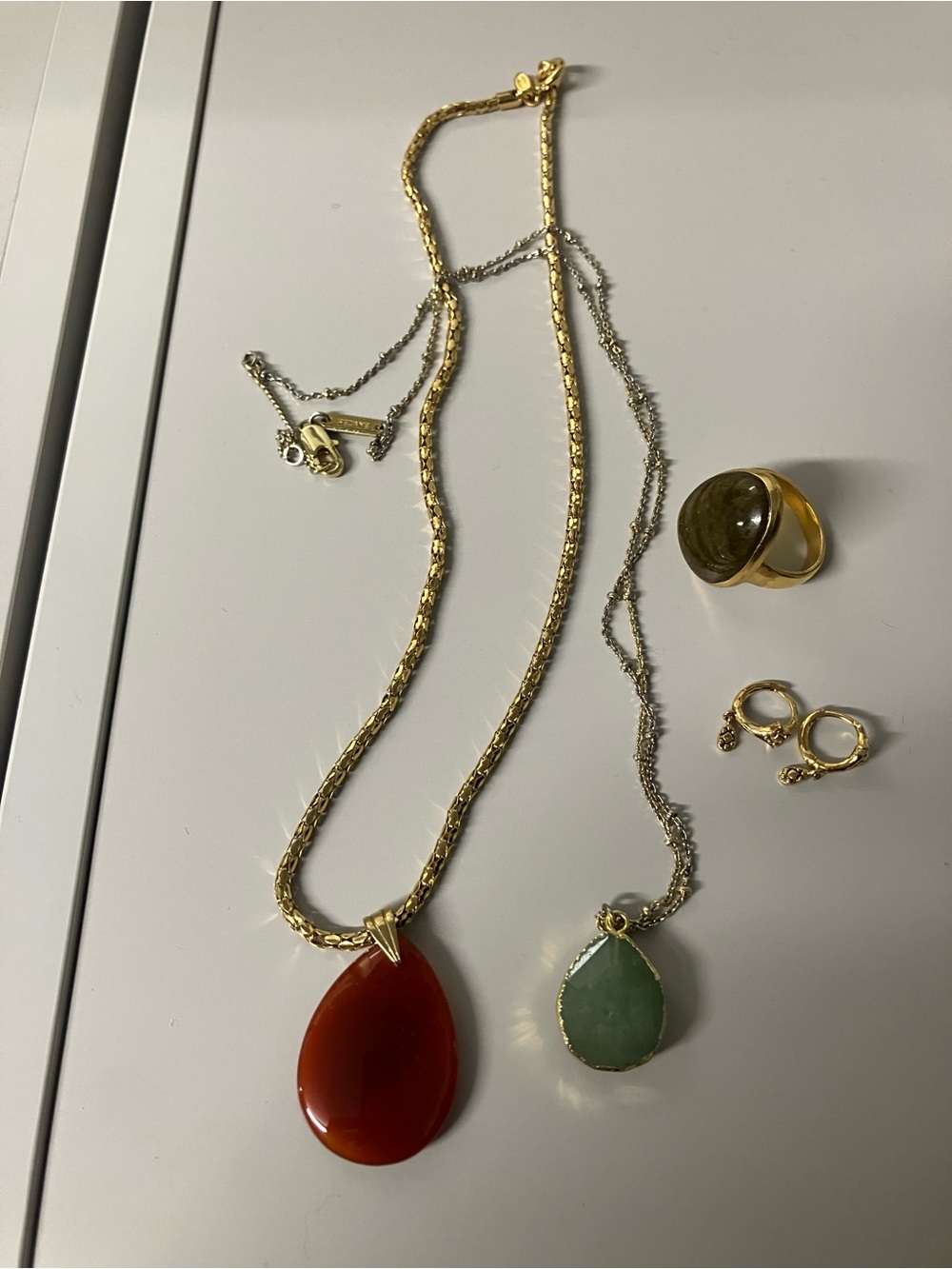 Sézane jewelry lot - gold and stones - Picture 2 of 6